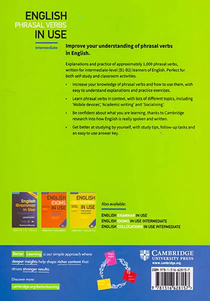 ENGLISH PHRASAL VERBS IN USE INTERMEDIATE